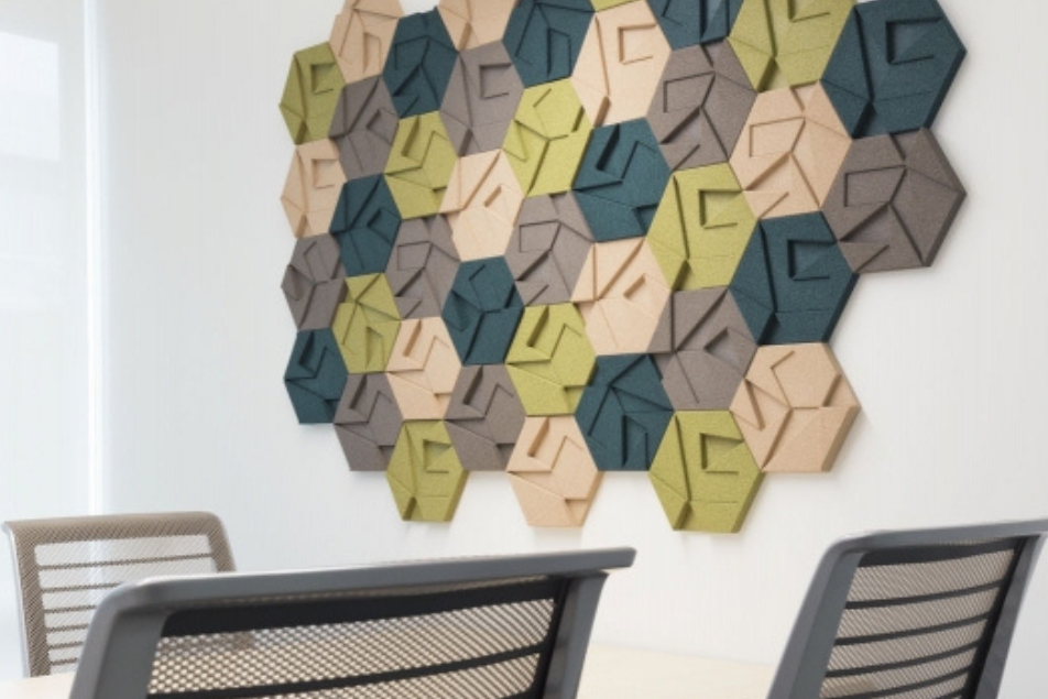 Organic blocks hexagon mix all design